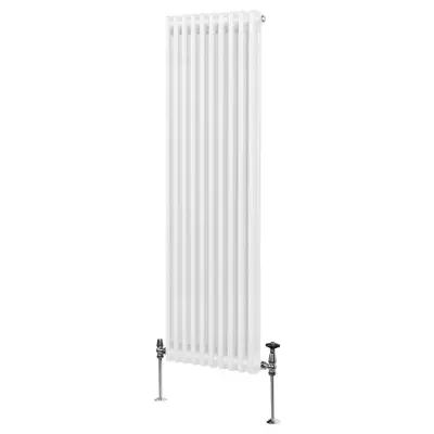 Tradicionalni radijator s 2 stupa - 1800 x 472 mm - bijeli