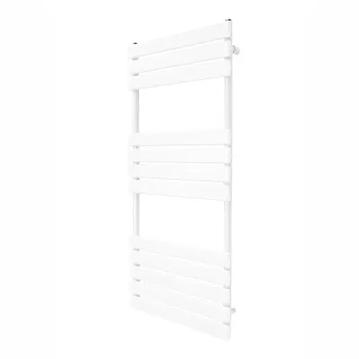 Plosnati radijator za ručnike – 1200 mm x 500 mm – bijeli