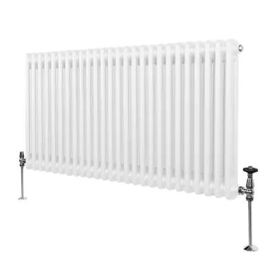 Tradicionalni radijator s 2 stupa - 600 x 1192 mm - bijeli
