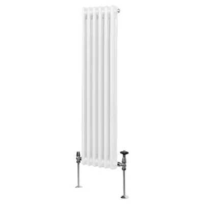 Tradicionalni radijator s 2 stupa - 1500 x 292 mm - bijeli
