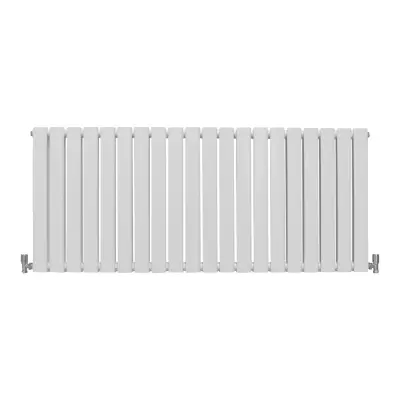 Dizajnerski ravni radijatori sjajno bijeli 600 mm x 1400 mm