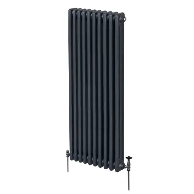Tradicionalni radijator s 3 stupa - 1800 x 472 mm - antracit siva