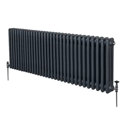 Tradicionalni radijator s 3 stupa - 600 x 1462 mm - antracit siva
