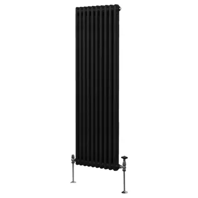 Tradicionalni radijator s 2 stupca - 1800 x 472 mm - crni