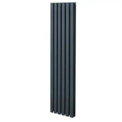 Ovalni stupni radijator – 1600 mm x 360 mm – antracit siva