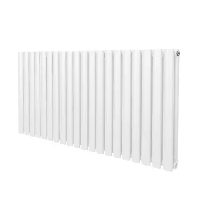 Ovalni stupni radijator – 600 mm x 1200 mm – bijeli