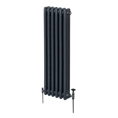 Tradicionalni radijator s 3 stupca - 1500 x 292 mm - antracit siva