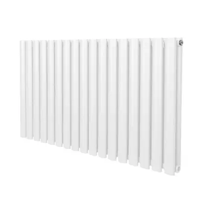 Ovalni stupni radijator – 600 mm x 1020 mm – bijeli