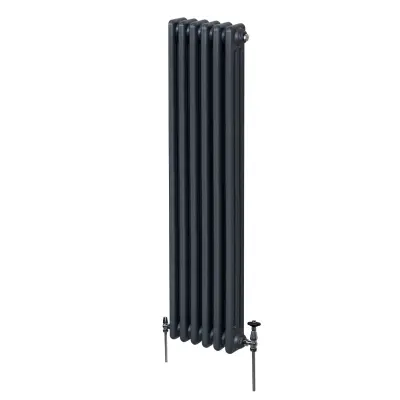 Tradicionalni radijator s 3 stupca - 1800 x 292 mm - antracit siva