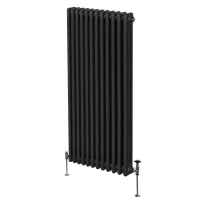 Tradicionalni radijator s 3 stupca - 1800 x 562 mm - crni