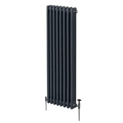 Tradicionalni radijator s 3 stupca - 1800 x 382 mm - antracit siva