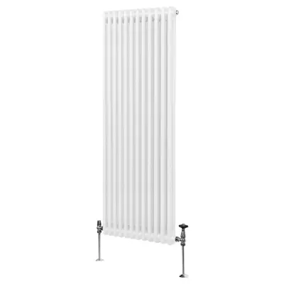 Tradicionalni radijator s 2 stupa - 1800 x 562 mm - bijeli