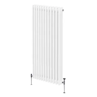 Tradicionalni radijator s 3 stupca - 1500 x 562 mm - bijeli