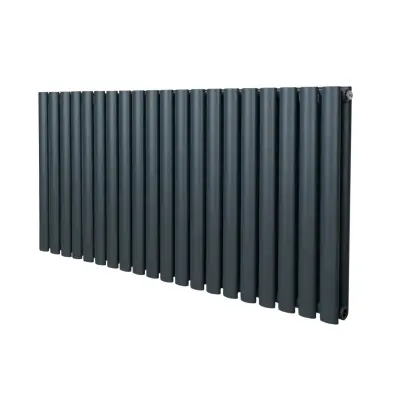 Ovalni stupni radijator – 600 mm x 1200 mm – antracit siva