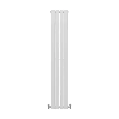 Dizajnerski ravni radijatori sjajno bijeli 1600 mm x 280 mm