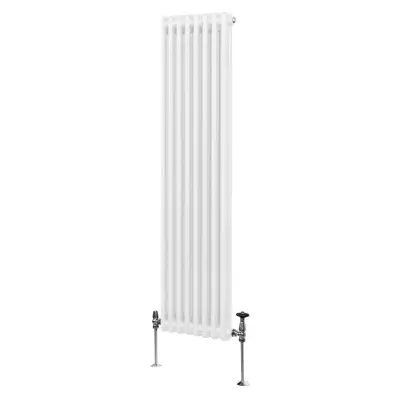 Tradicionalni radijator s 2 stupa - 1800 x 382 mm - bijeli