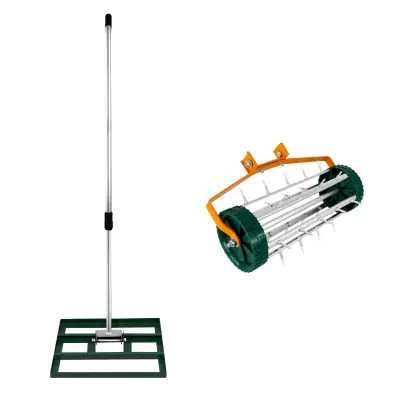 Nivelator i aerator 50 cm – zeleni