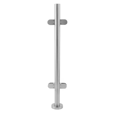 MonsterShop ograda od nehrđajućeg čelika, srednji stup, 110 cm V