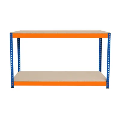 S-Rax Dvoslojni radni stol - 150 cm x 45 cm x 90 cm