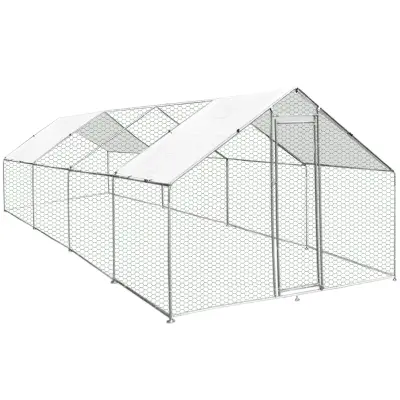 Ograđeni prostor za kokoši 4m x 8m x 2m