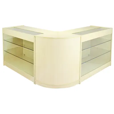 Prodajni pult i set za maloprodajne izložbene prostore Horizon Maple