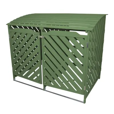 Sage Green kanta za smeće s dva kotačića