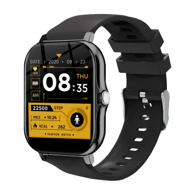 Pametni sat s Bluetooth pozivima i fitness praćenjem Crna