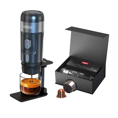 HiBREW H4A 80W 3-u-1 prijenosni aparat za kavu s torbicom za nošenje