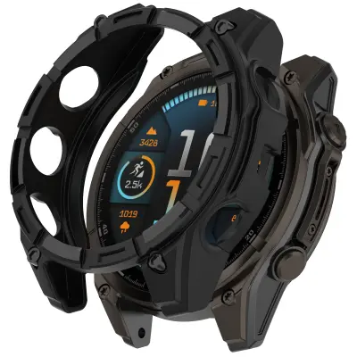 Garmin Fenix 8 51MM Solar Edition TPU zaštitna futrola - Crna Crna