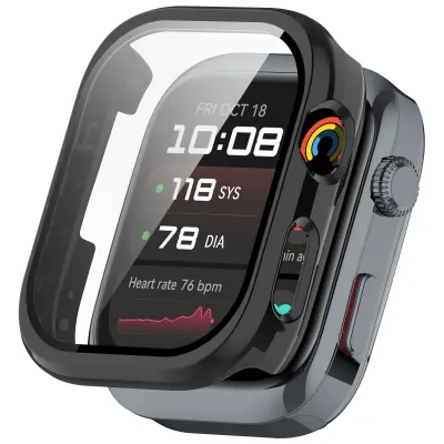 Zaštitna futrola za Huawei Watch D2, zaštitno staklo zaslona Crna