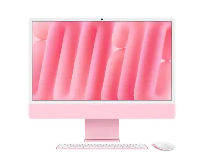 Apple iMac 24-inch Pink - 24/Retina 4.5K/M4 10C CPU/10C GPU/24GB/512GB
