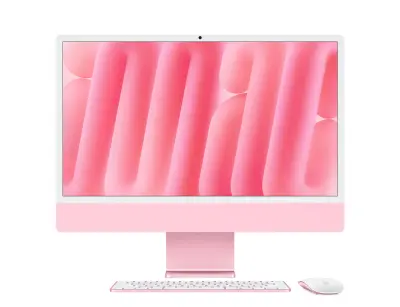 Apple iMac 24-inch Pink - 24/Retina 4.5K/M4 8C CPU/8C GPU/16GB/256GB