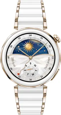 OUT Pametni sat Huawei Watch GT 5 Pro 42mm Ceramic White (Jana-B29C) - IZLOŽBENI ARTIKL