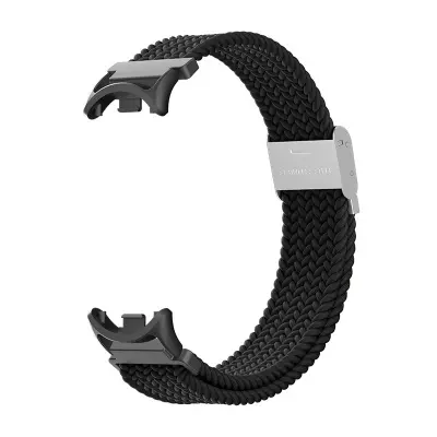 Tkani najlonski remen za sat za Xiaomi Mi Band 8\/9 Crna