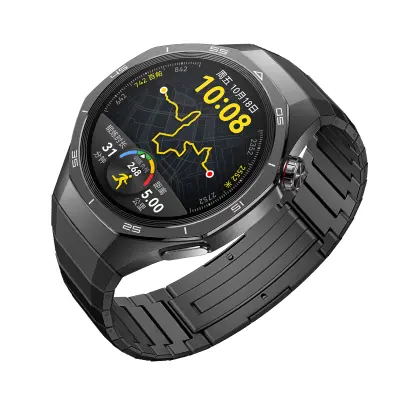 Remen za sat od titana za Huawei GT5 Pro Crna