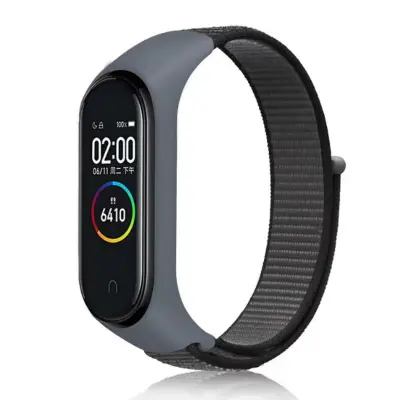 Najlonski remen za sat za Xiaomi Band 8/9 Siva