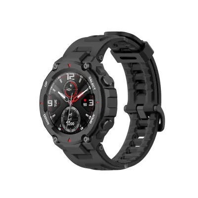 Silikonski remen za sat za Amazfit T-Rex Pro Crna