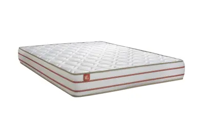 Le Doux set madraca - 24 cm - memorijska pjena - bez prijenosa pokreta - bež tapecirana podnica kreveta