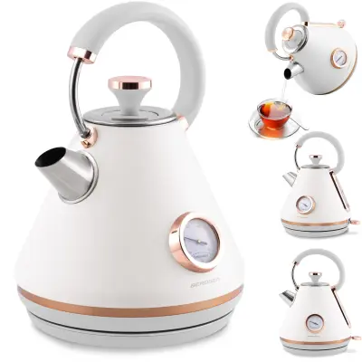 Berdsen BD-701 kuhalo 1,7 L s termometrom, bijelo