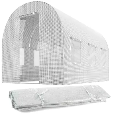 Plonos bijela folija za vrtni tunel 2x3 m (6 m²)