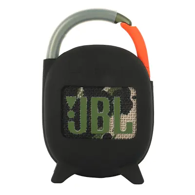 Silikonska zaštitna futrola za JBL CLIP4\/CLIP4 Bluetooth zvučnik Crna