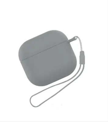 Silikonska zaštitna futrola za Apple AirPods 4 Siva