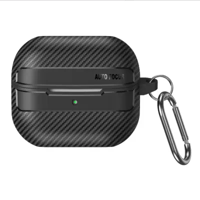 Zaštitna futrola od ugljeničnih vlakana za Samsung Galaxy Buds3/3pro Crna