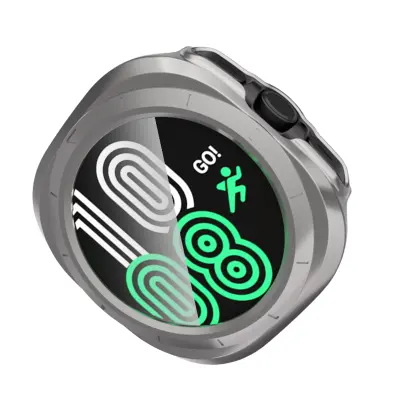 Samsung Watch 7 47Ultra futrola s kaljenim staklom za zaslon titanijumsko zlato