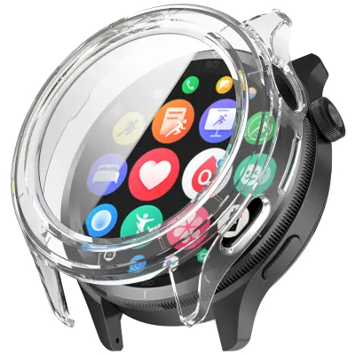 Futrola s ugrađenom zaštitom zaslona za Xiaomi Watch S4 Proziran
