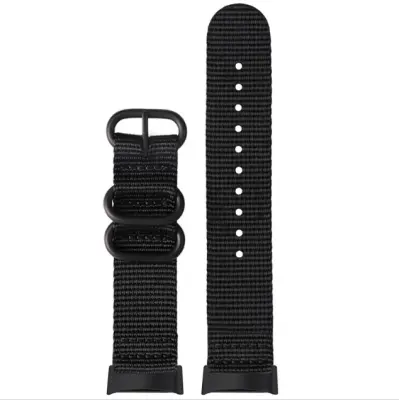 Najlonski Remen za Sat za Fitbit Charge 5/6 Crna