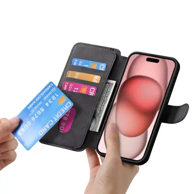 Magnetska futrola za iPhone - Crna Crna