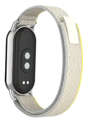 Najlonski sportski remen za Xiaomi Mi Band 9/8 NFC Siva