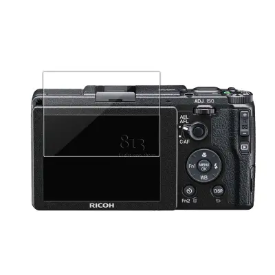 Ricoh GR II Zaštitnik Zaslona (Pakiranje od 2 komada) - 0.26 mm Kaljeno Staklo Transparentno