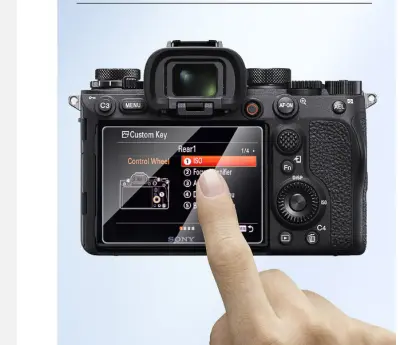 Pakiranje od 3 zaštitnika zaslona od kaljenog stakla za kameru Sony RX10 IV Proziran